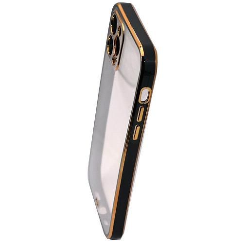 Чехол - накладка совместим с iPhone 12 Pro (6.1") "Swank" силикон черный