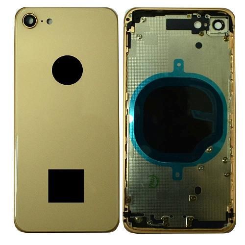 Задняя крышка совместим с iPhone 8 High Quality золото 