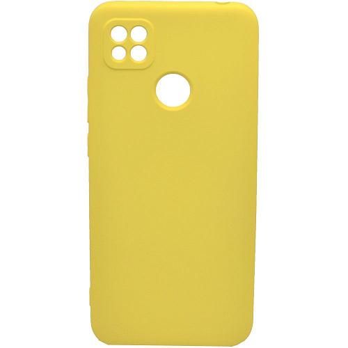 Чехол - накладка совместим с Xiaomi Redmi 9C "Color Case" силикон желтый