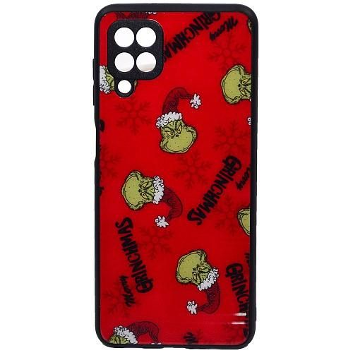 Чехол - накладка совместим с Samsung SM-A225F / SM-M325F / Galaxy A22 / M22 RU / M32 "Glass" Winter Вид 17