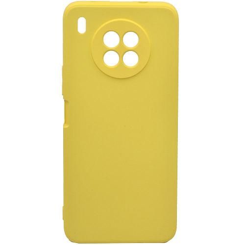 Чехол - накладка совместим с Honor 50 Lite/Huawei Nova 8i YOLKKI Rivoli силикон желтый
