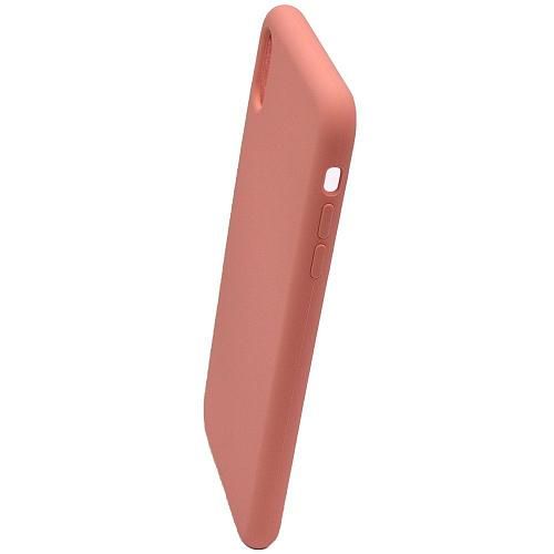 Чехол - накладка совместим с iPhone Xs Max "Soft Touch" персиковый /без лого/