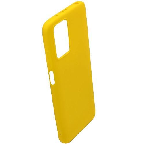 Чехол - накладка совместим с Xiaomi Redmi 10 YOLKKI Alma силикон матовый желтый (1мм)