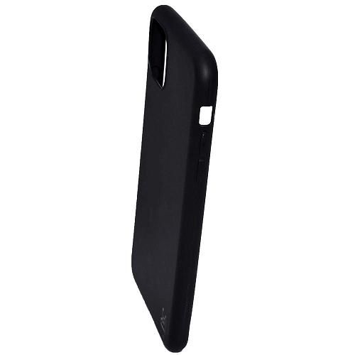 Чехол - накладка совместим с iPhone 11 Pro Max (6.5") YOLKKI Alma силикон матовый черный (1мм)