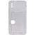 Чехол - накладка совместим с iPhone X/Xs cиликон прозрачный с кардхолдером Вид 2