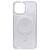 Чехол - накладка совместим с iPhone 12 Pro Max (6.7") "Magsafe" cиликон+пластик прозрачный