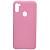Чехол - накладка совместим с Samsung Galaxy A11/M11 SM-A115F YOLKKI Alma cиликон матовый розовый (1мм)