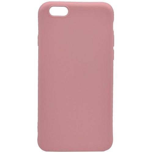 Чехол - накладка совместим с iPhone 6/6S YOLKKI Alma силикон матовый светло-розовый (1мм)