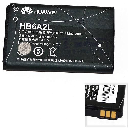 Аккумулятор совместим с Huawei/Honor HB6A2L (C2823/C7300) High Quality/MT - /ТЕХ.УПАК/
