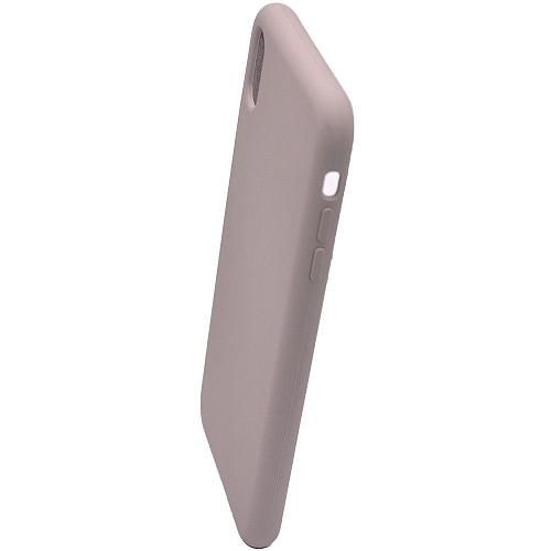Чехол - накладка совместим с iPhone Xs Max "Soft Touch" пыльно-лавандовый /без лого/