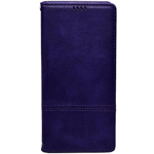 Чехол - книжка совместим с Xiaomi Redmi Note 10/Note 10S YOLKKI Wellington фиолетовый