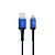 Кабель USB - TYPE-C YOLKKI Pro 02 синий (1м)