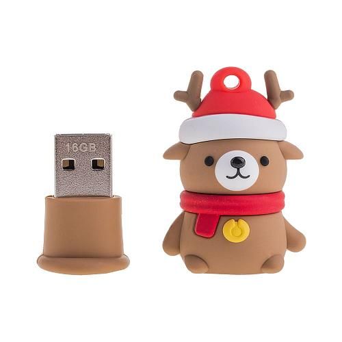 16GB USB 2.0 Flash Drive SmartBuy NY Медведь (SB16GBCaribou)