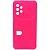 Чехол - накладка совместим с Samsung Galaxy A23 4G "Cardholder" Вид 2 силикон ярко-розовый