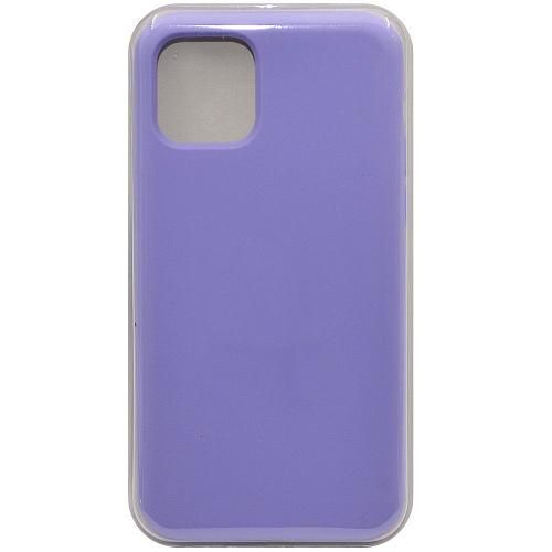 Чехол - накладка совместим с iPhone 11 Pro (5.8") "Soft Touch" сиреневый 42 /с логотипом/