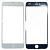 Стекло iPhone 6 Plus/6S Plus белый (олеофобное покрытие)