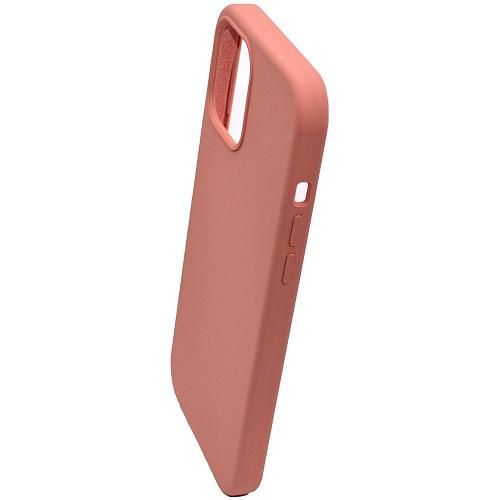 Чехол - накладка совместим с iPhone 12 Pro Max (6.7") "Soft Touch" персиковый /без лого/