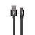 Кабель USB - Lightning 8-pin YOLKKI Trend 01 черный (1м)
