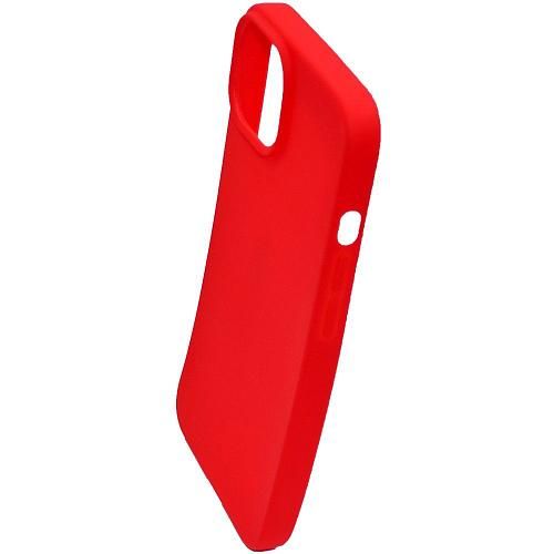 Чехол - накладка совместим с iPhone 14 (6.1") YOLKKI Alma силикон матовый красный (1мм)