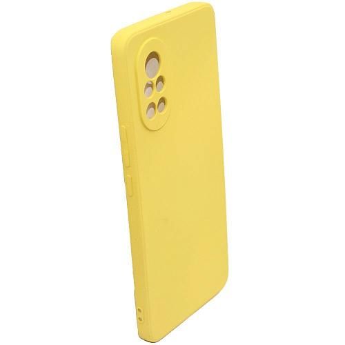 Чехол - накладка совместим с Huawei Nova 8 YOLKKI Rivoli силикон желтый