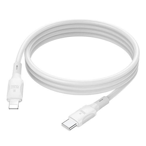 Кабель USB TYPE-C - Lightning 8-pin YOLKKI Standart C 20W белый (1м)