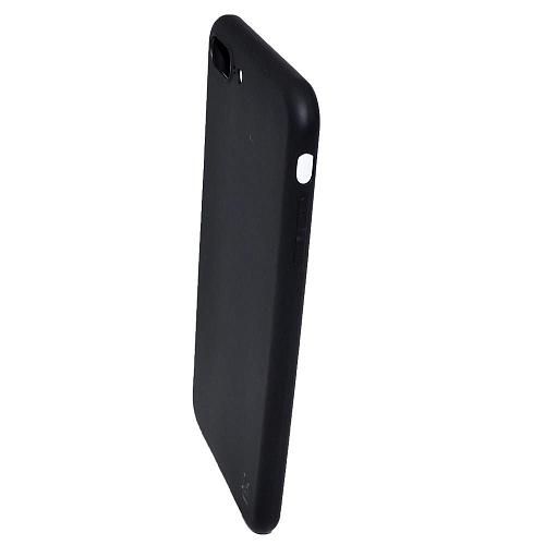 Чехол - накладка совместим с iPhone 7 Plus/8 Plus YOLKKI Alma силикон матовый черный (1мм)