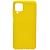 Чехол - накладка совместим с Samsung SM-A125F / SM-M127F / Galaxy A12 / M12 YOLKKI Alma cиликон матовый желтый (1мм)