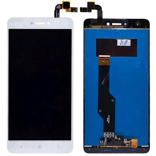 Дисплей совместим с Xiaomi Redmi Note 4X (5,5") + тачскрин белый (матрица orig) AA