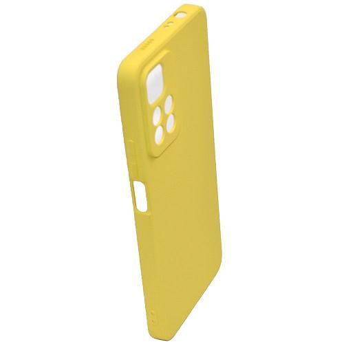 Чехол - накладка совместим с Xiaomi Redmi Note 11 Pro+ 5G YOLKKI Rivoli силикон желтый