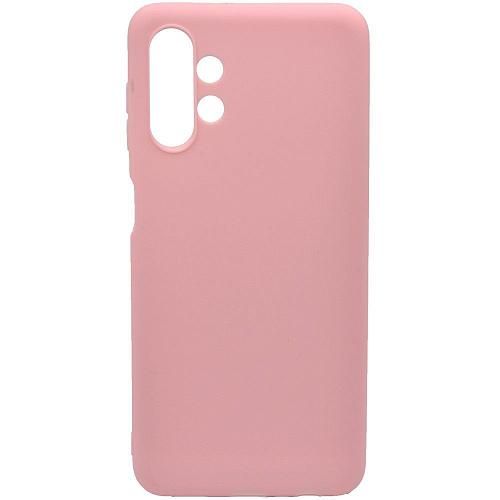 Чехол - накладка совместим с Samsung Galaxy A13 4G YOLKKI Alma cиликон матовый светло-розовый (1мм)