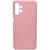 Чехол - накладка совместим с Samsung Galaxy A13 4G YOLKKI Alma cиликон матовый светло-розовый (1мм)