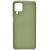 Чехол - накладка совместим с Samsung Galaxy A12/M12 SM-A125F YOLKKI Alma cиликон матовый зеленый (1мм)