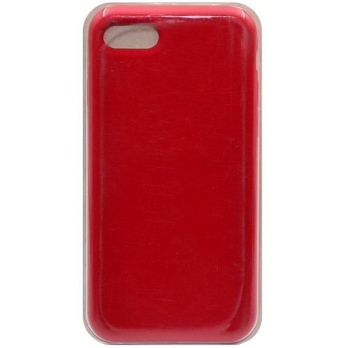 Чехол - накладка совместим с iPhone 7/8/SE "Soft Touch" коралловый 29 /с логотипом/