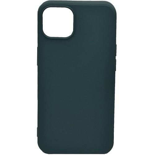 Чехол - накладка совместим с iPhone 13 (6.1") YOLKKI Rivoli силикон темно-зеленый 