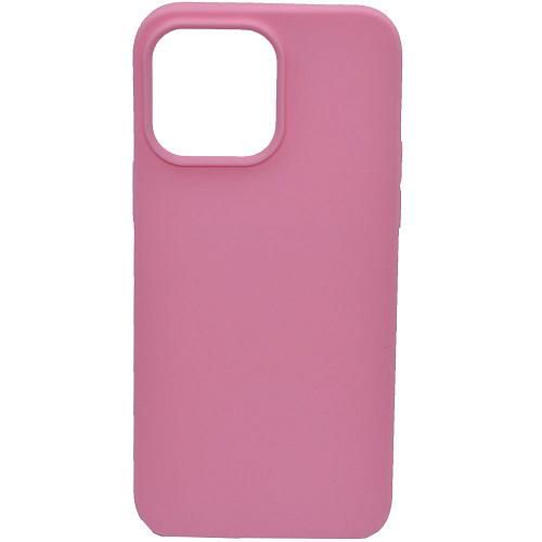 Чехол - накладка совместим с iPhone 14 Pro Max YOLKKI Alma силикон матовый розовый (1мм)