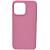 Чехол - накладка совместим с iPhone 14 Pro Max YOLKKI Alma силикон матовый розовый (1мм)