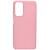 Чехол - накладка совместим с Xiaomi Redmi Note 11/Note 11S YOLKKI Alma силикон матовый светло-розовый (1мм)