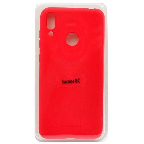 Чехол - накладка совместим с Honor 8C MOLAN CANO Jelly силикон красный