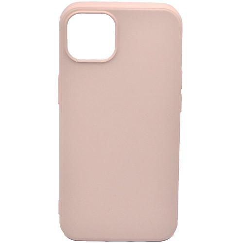 Чехол - накладка совместим с iPhone 13 (6.1") YOLKKI Rivoli силикон светло-розовый 