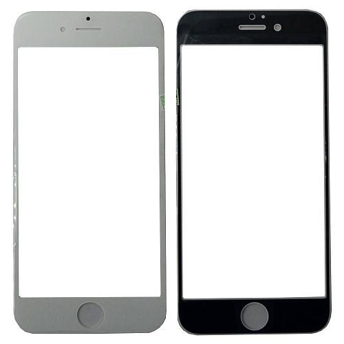 Стекло совместим с iPhone 6/6S белый (олеофобное покрытие)