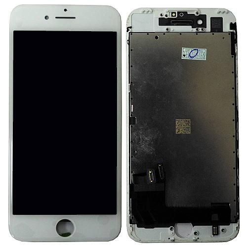Дисплей совместим с iPhone 7 + тачскрин + рамка белый orig Used