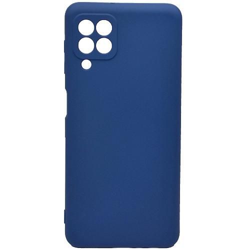 Чехол - накладка совместим с Samsung Galaxy A22/M22/M32 SM-A225F YOLKKI Rivoli cиликон синий 