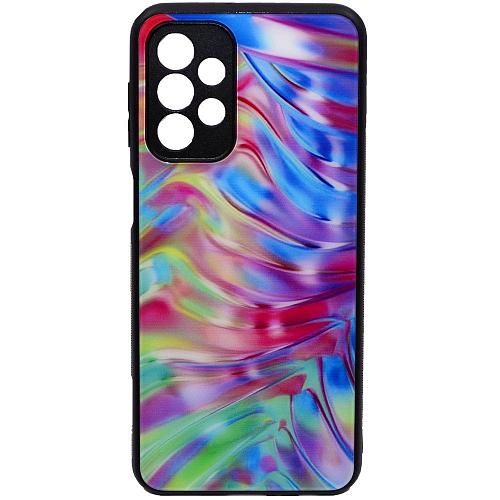 Чехол - накладка совместим с Samsung Galaxy A13 4G "Glass" Colorful Вид 11