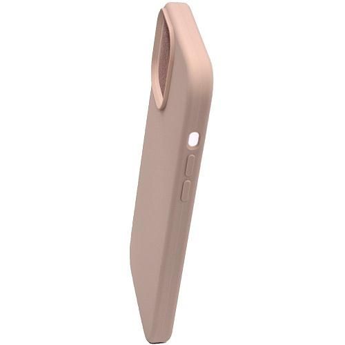 Чехол - накладка совместим с iPhone 13 Pro Max (6.7") "Soft Touch" светло-розовый /без лого/