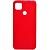 Чехол - накладка совместим с Xiaomi Redmi 10A YOLKKI Alma силикон матовый красный (1мм)
