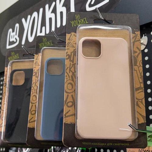 Чехол - накладка совместим с Samsung Galaxy A33 5G YOLKKI Rivoli силикон синий